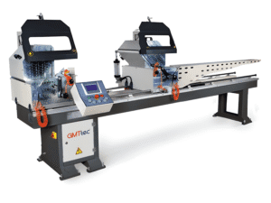 GSO ALC 420 servo-controlled automatic double head mitre saw machine